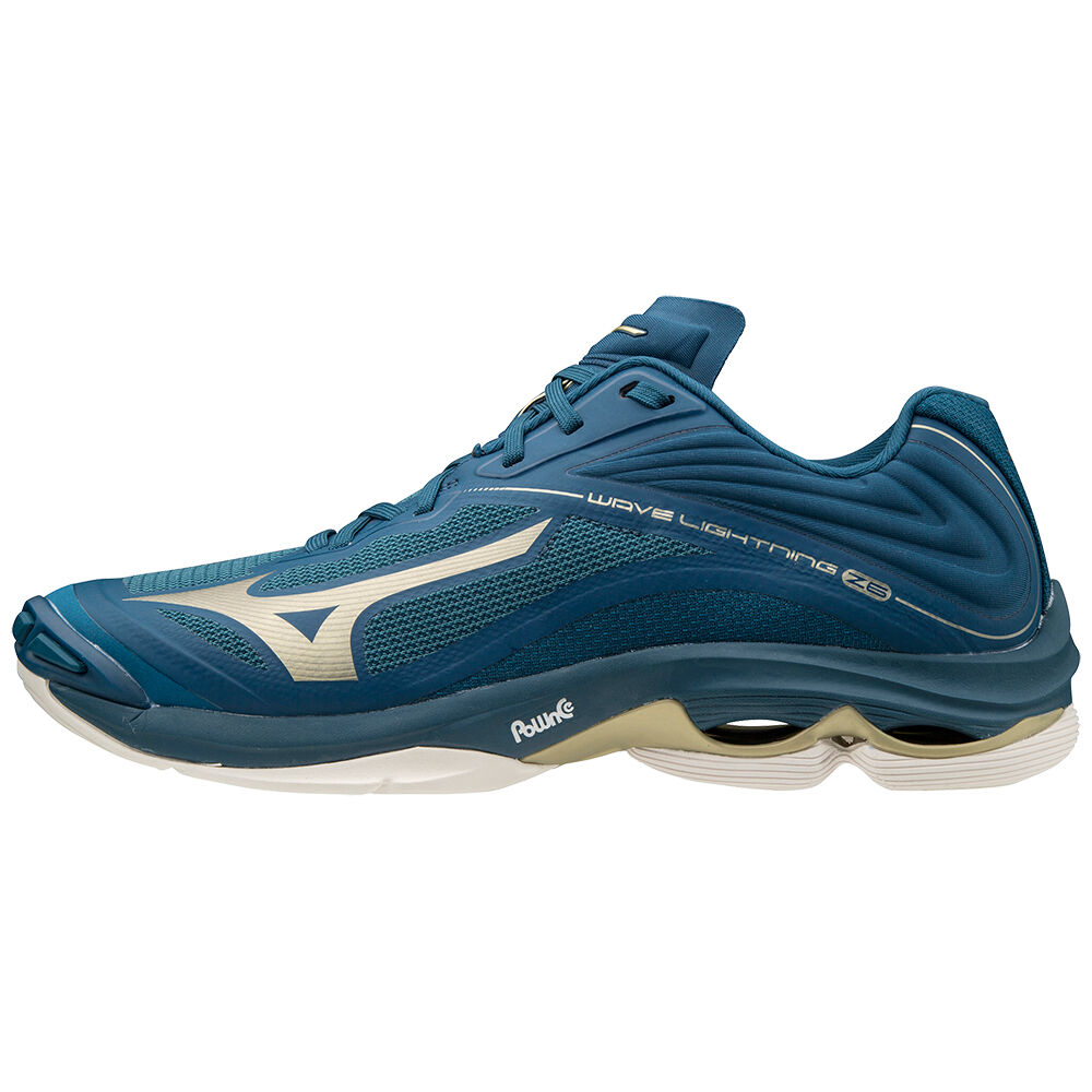 Scarpe Volley Mizuno Wave Lightning Z6 Uomo - Blu - 41623-VOQB